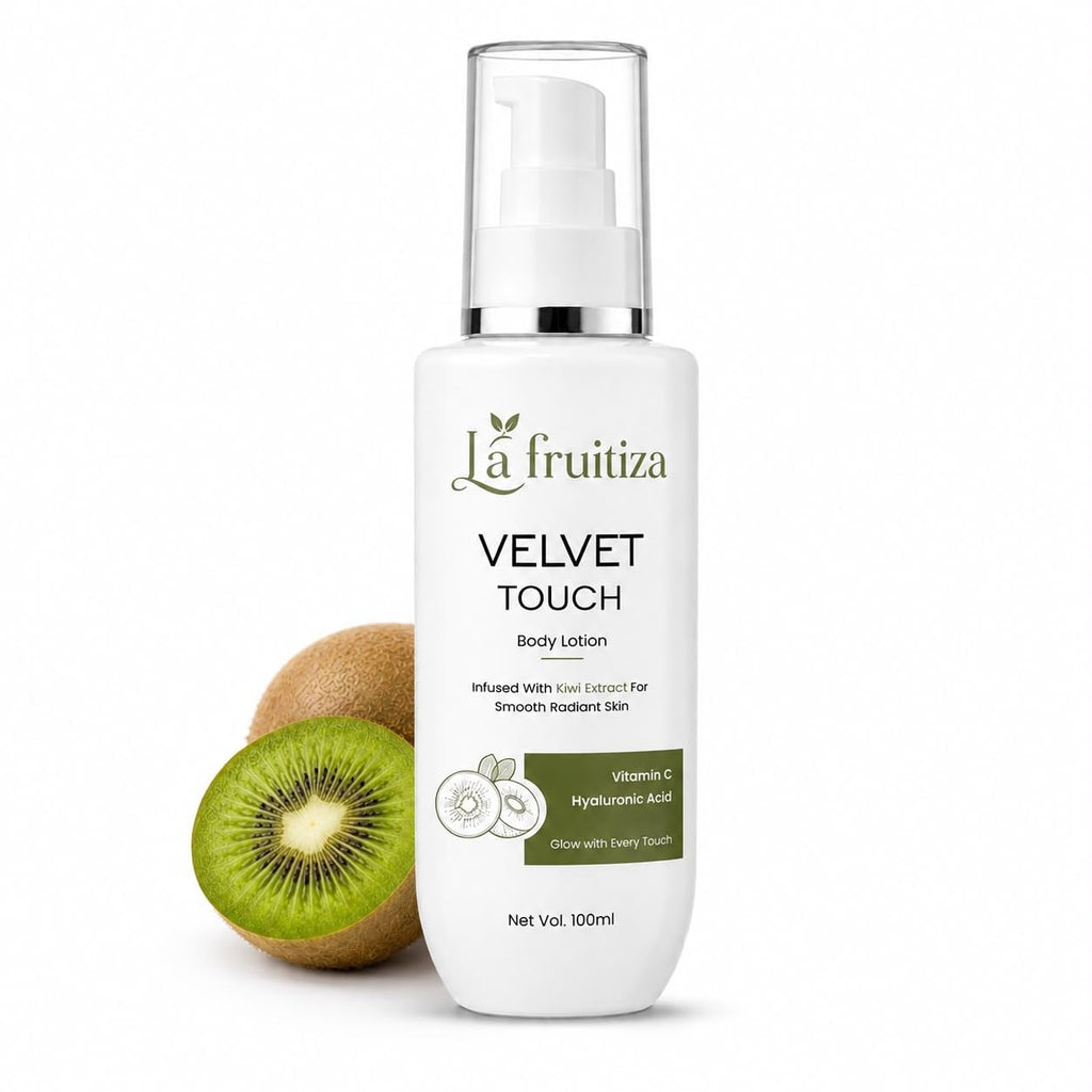 Velvet Touch Body Lotion with Kiwi Extract, Vitamin C & Hyaluronic Acid